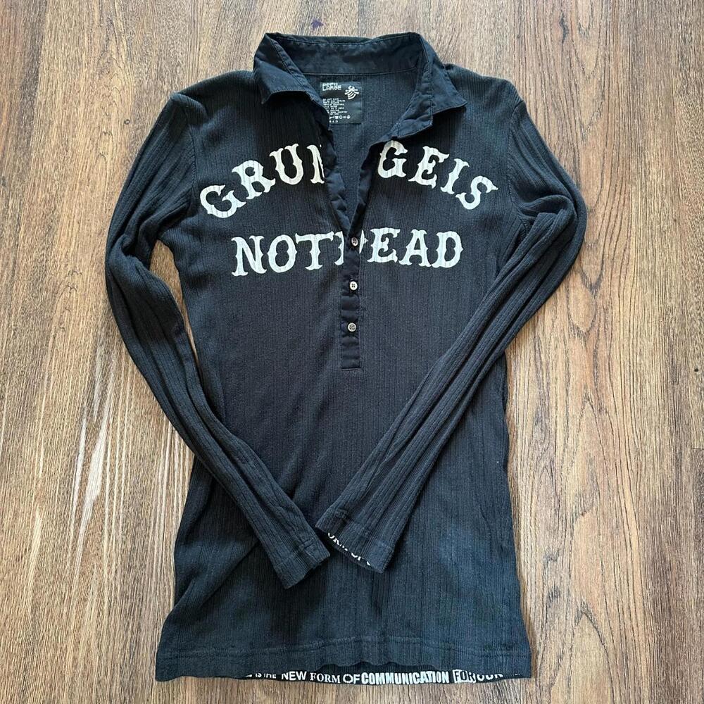 Ppfm Grungeisnotdead Longsleeve Size L
